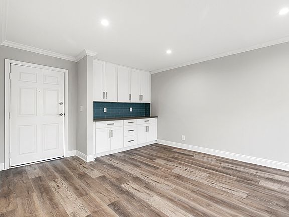 Living Room with Additional Storage and Counter