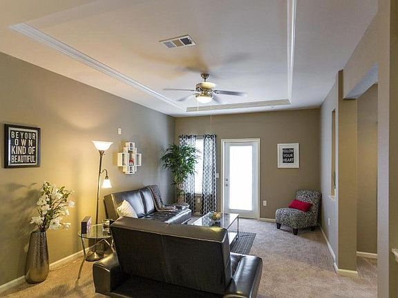 You will love our beautiful recessed ceilings with upgraded lighting package