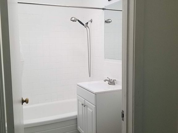 Bathroom located near entryway