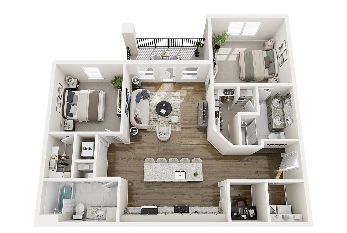 Floor plan 2A