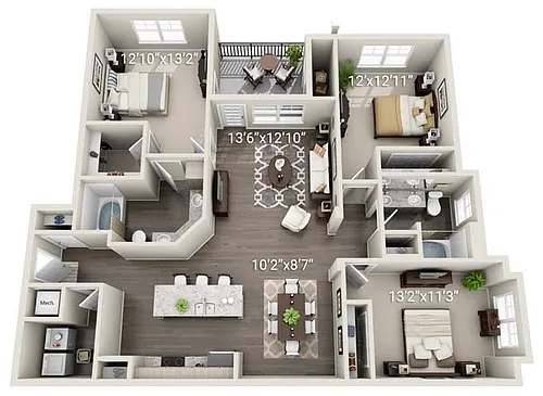 Floor plan C1