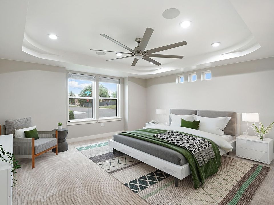 Bedroom 1. This image shows a virtually furnished space. Bedrooms come unfurnished.