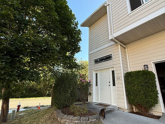 Entrance to home, kitty not included.