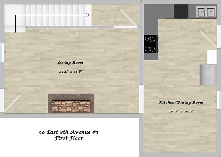Floor Plan - 1st Floor