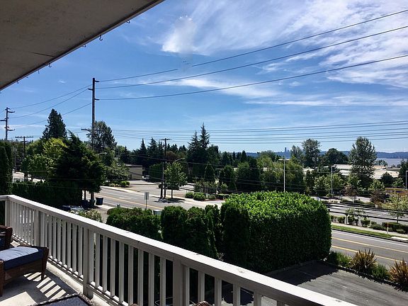 Large Balcony with Lake Views
