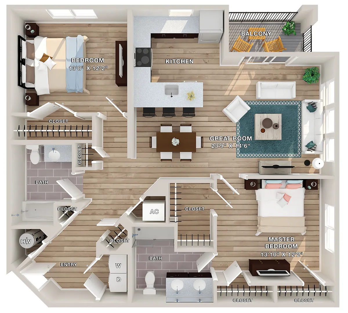 Floor plan Bayview