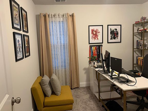 Third bedroom converted to Office