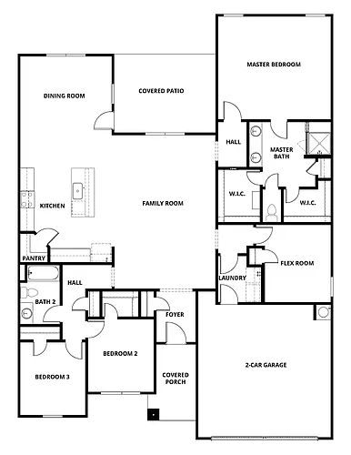 Floor plan Leland
