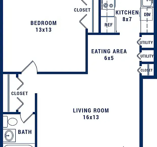 1 Bedroom B - thumbnail 1 Bedroom B - thumbnail