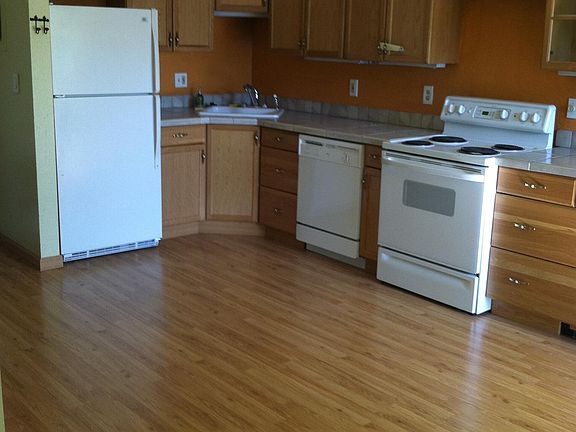 Open concept Kitchen/Living Area