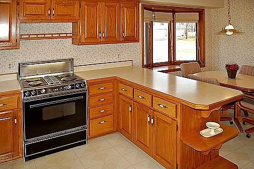 Spacious kitchen