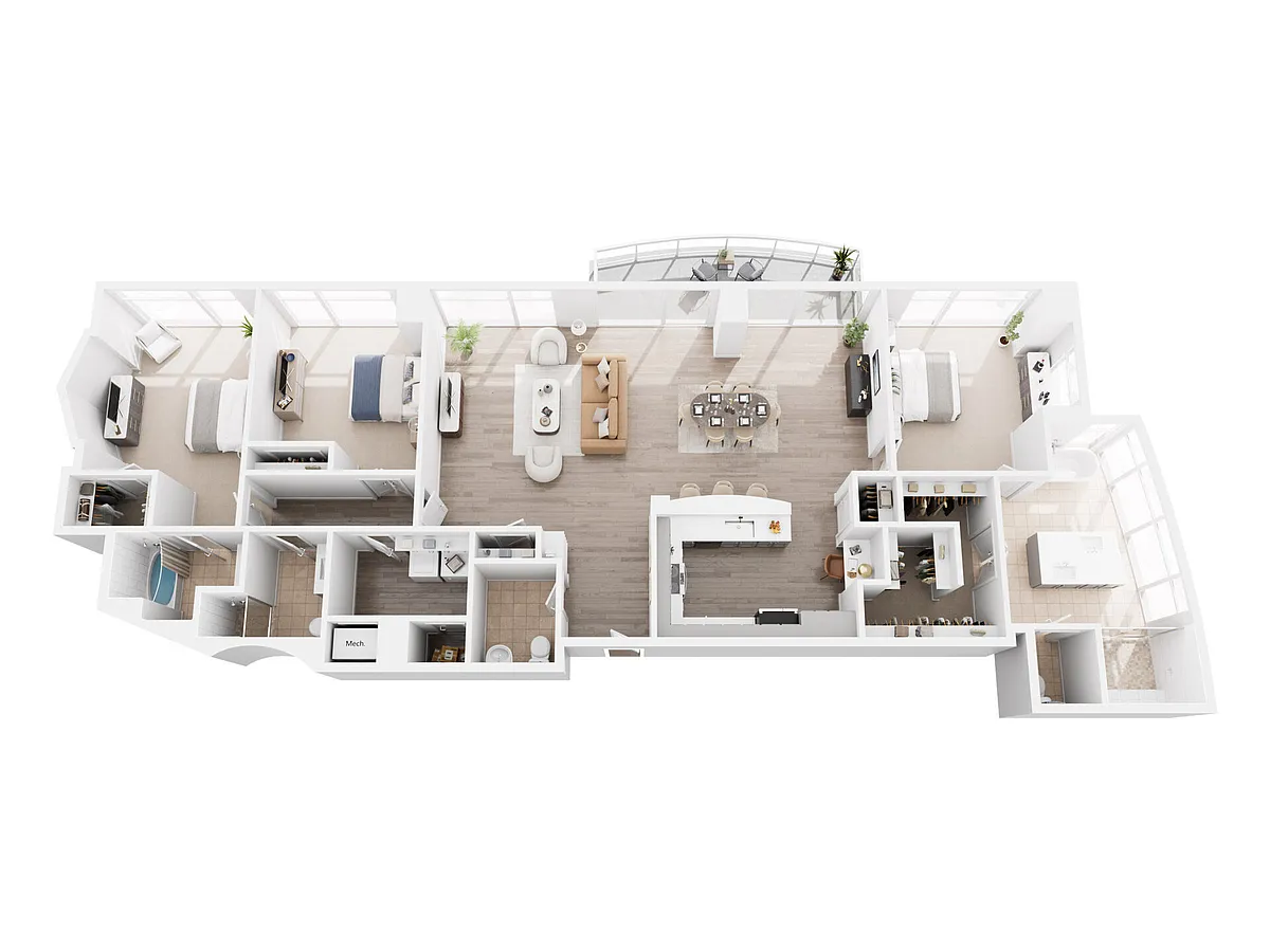Floor plan Chrysler