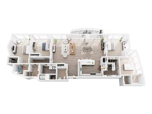 Floor plan Chrysler