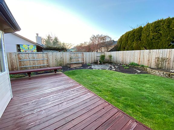 Back Yard and Deck
