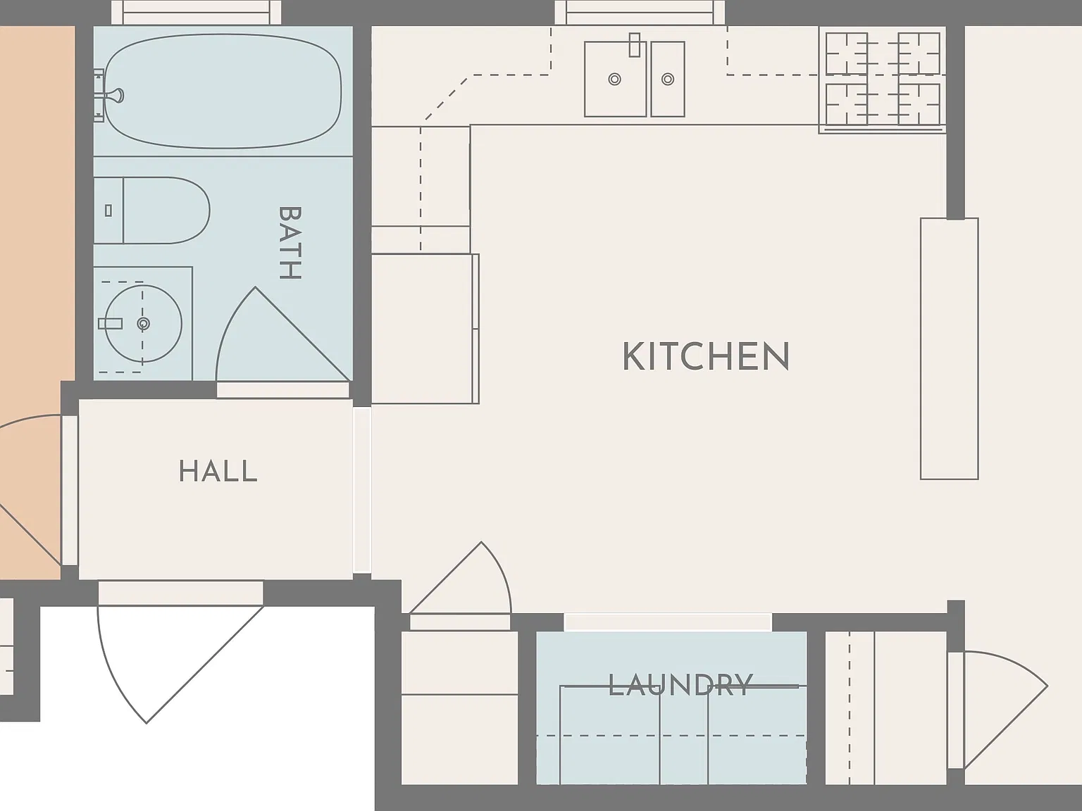 1 bed, 640 sqft, $1,300 — Photo 4