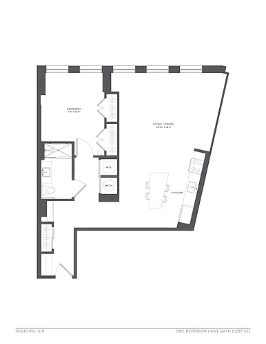 Floor plan A18