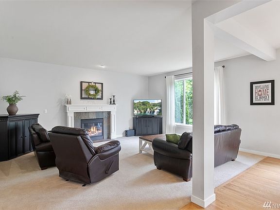 Large, open concept living room.