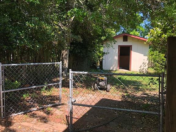 Shed in back yard