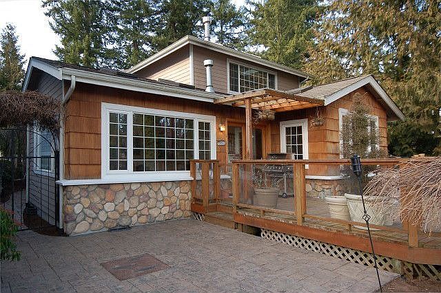 Back patio & deck