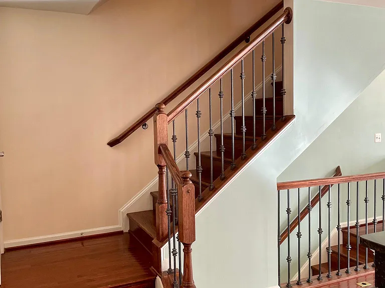 Stairs and Powder Room Entrance