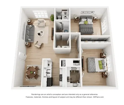 Floor plan B3