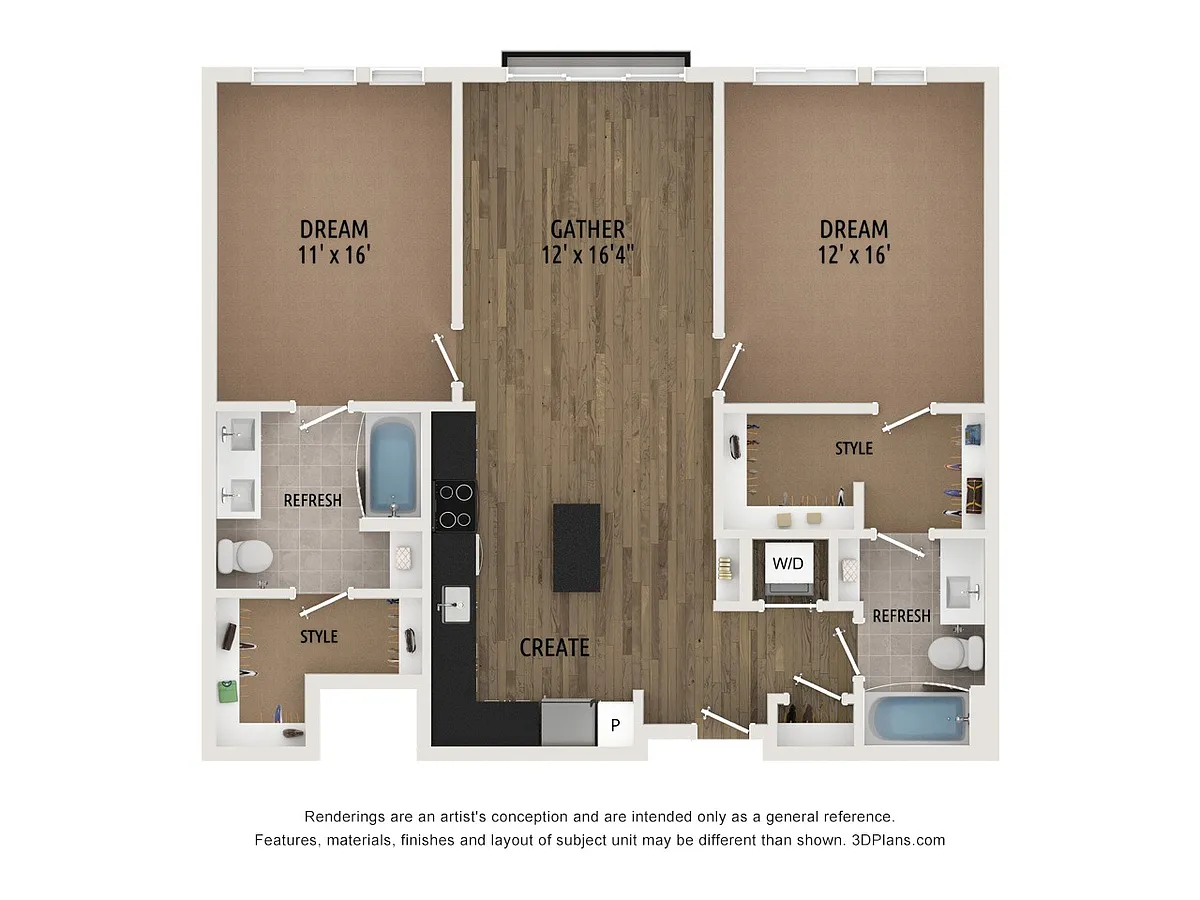 Floor plan D218