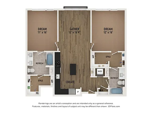 Floor plan D218