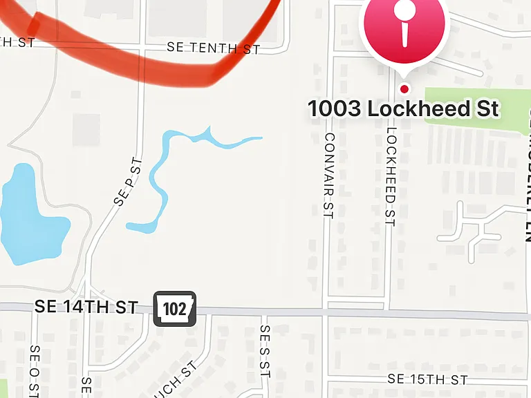 walking distance to the new Walmart home office complex