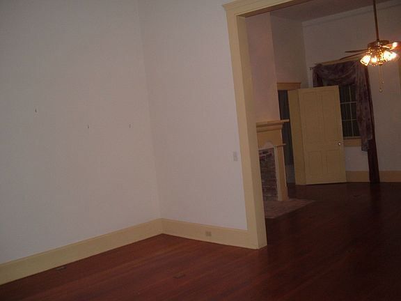 12 foot ceilings!  And...there's storage upstairs!