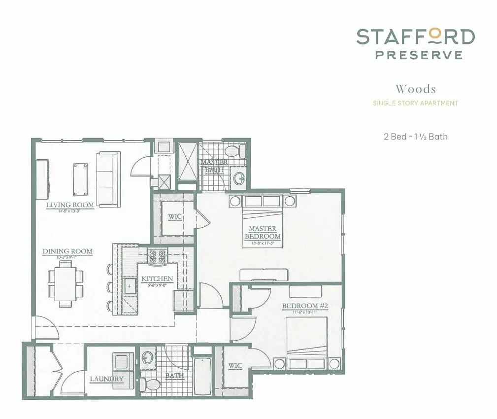 Floor plan Woods
