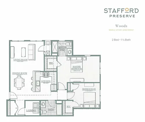 Floor plan Woods