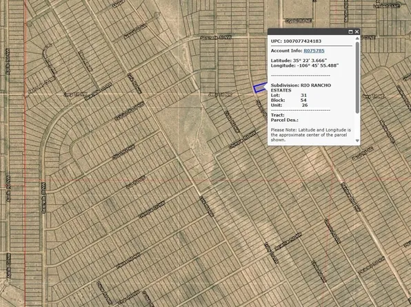 Oberon U26 B54 L31 Rd NW #26, Rio Rancho, NM 87144