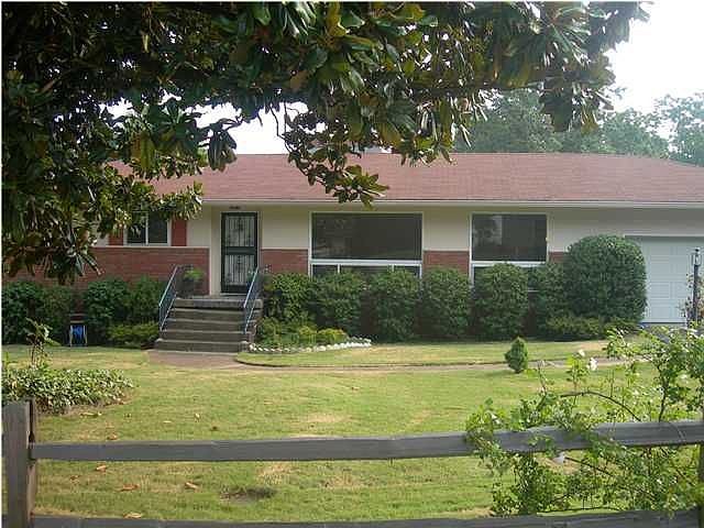roomy ranch with hardwood floors