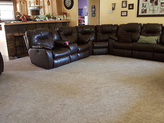 Living room from front door