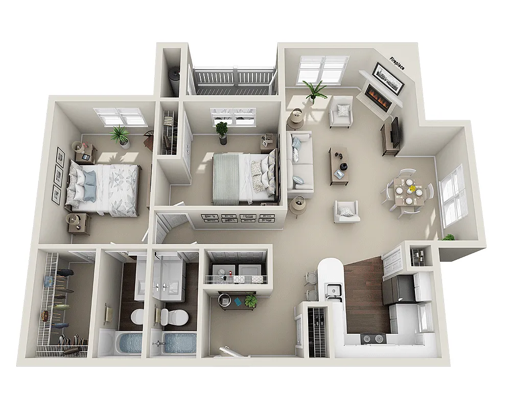 Floor plan Birch 1