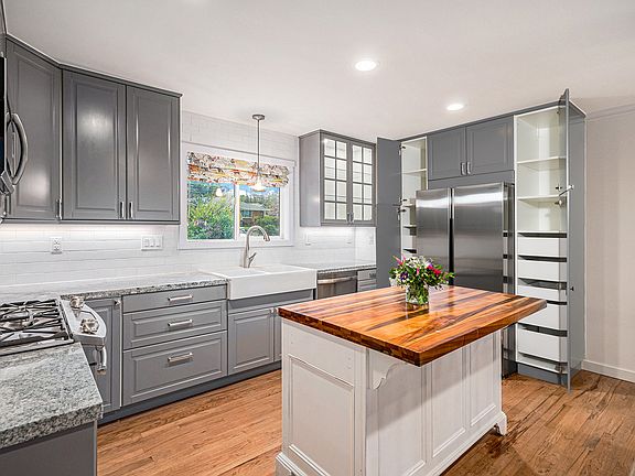 Tons of storage in custom cabinets