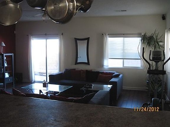 View of great room from Kitchen.