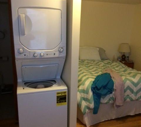Washer/dryer in unit