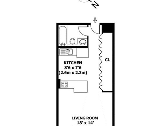 2nd image of 250 W 89th St APT 2F