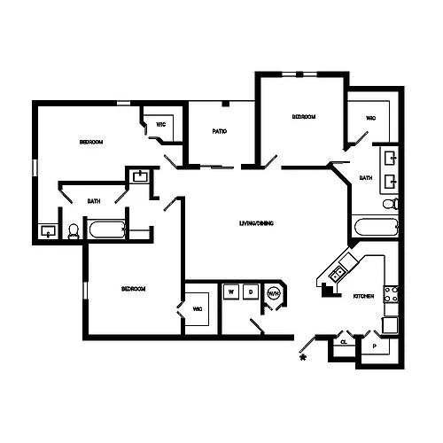 Floor plan C1