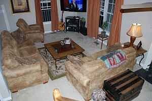 Family Room from Steps