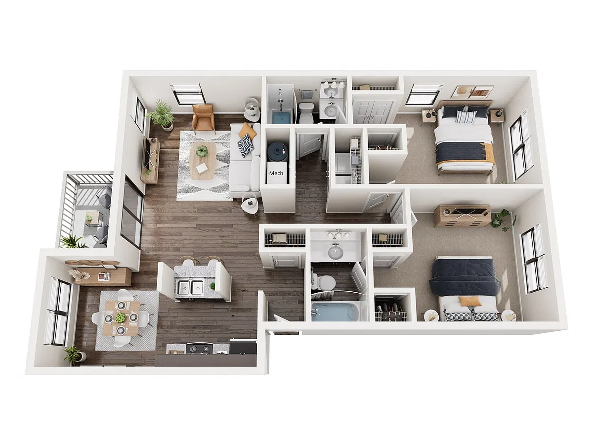 Floor plan The Sapphire