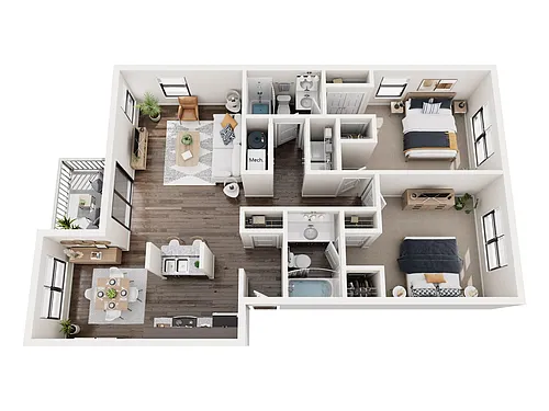 Floor plan The Sapphire