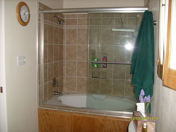 Master Shower/Jetted tub
