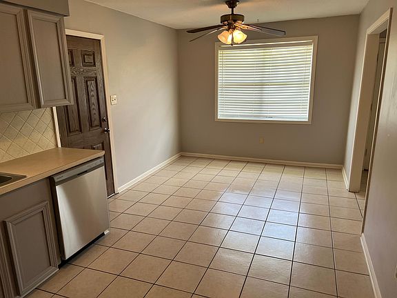 View into dining room