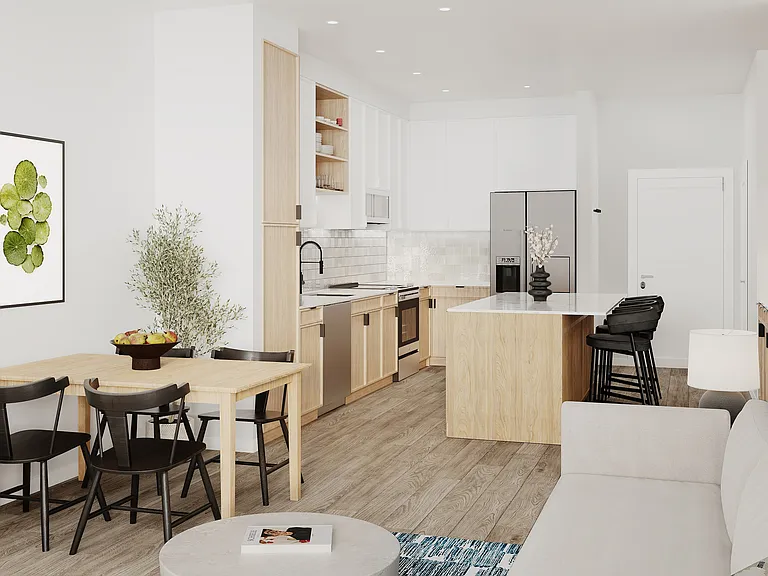 Living Room and Kitchen