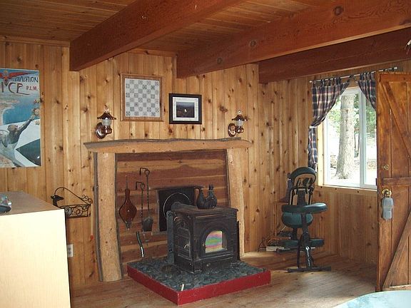 Wood Burning Stove/Living Room