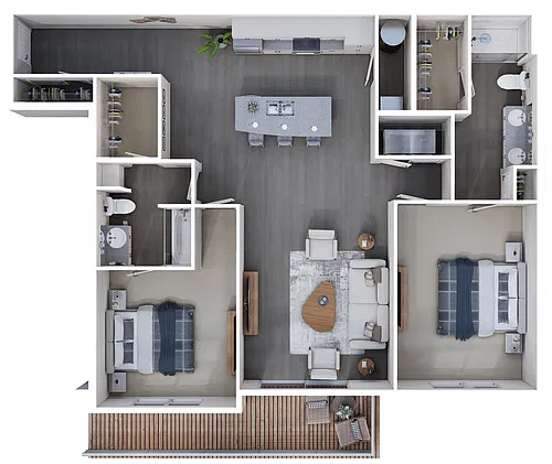 Floor plan The Elton