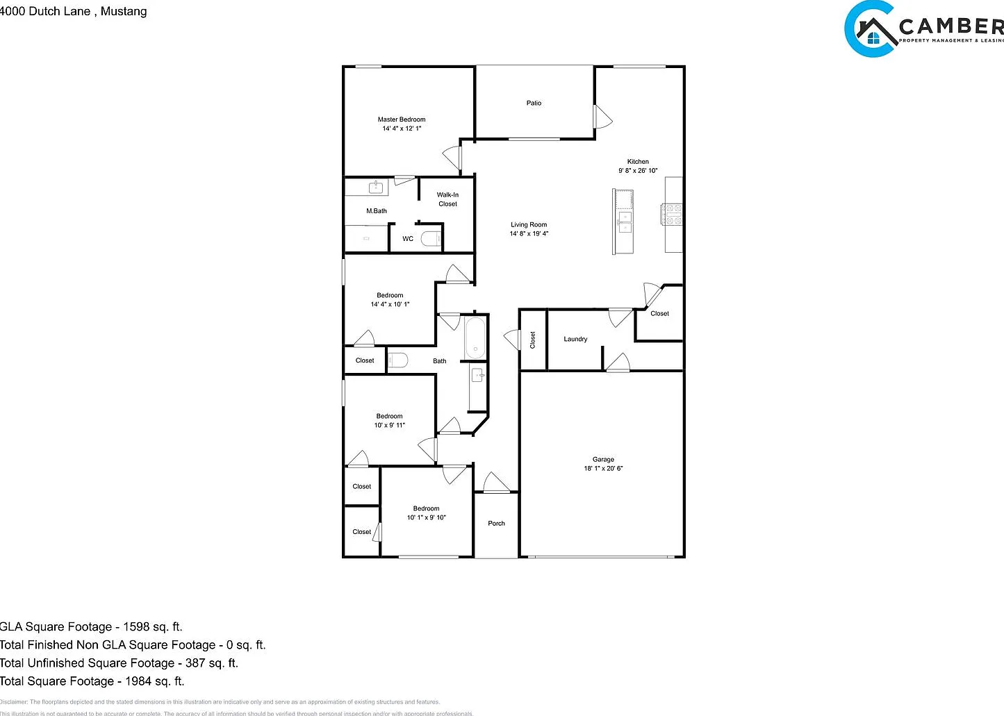 Beautiful Spacious 4 Bedroom Home in Mustang Schools! — Photo 2