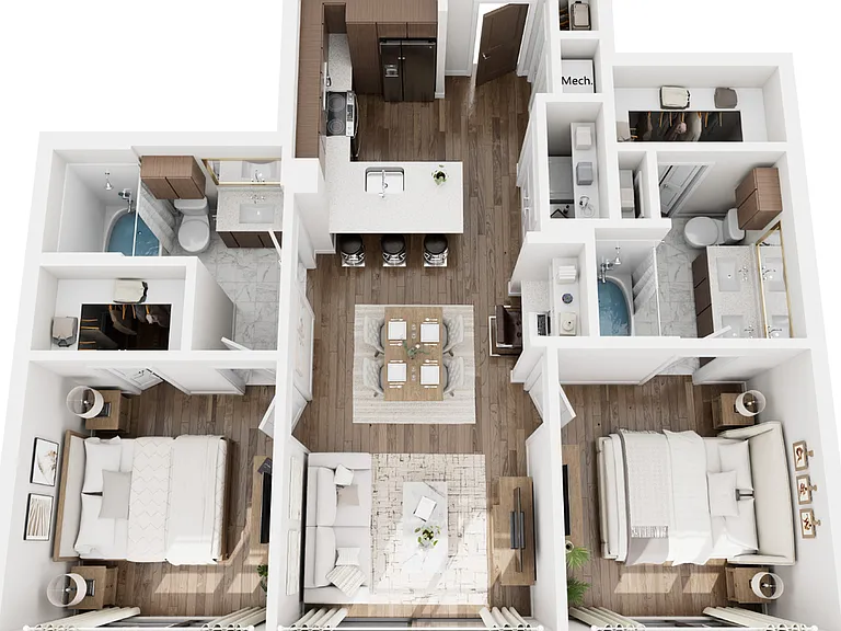 K 2Bed / 2Bath K 2Bed / 2Bath
